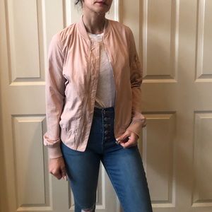 🌸Baby Pink Bomber Jacket🌸